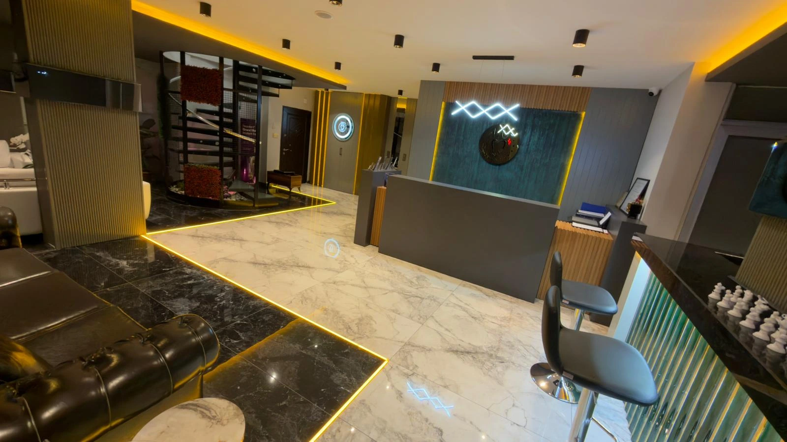 Patient receiving dental care